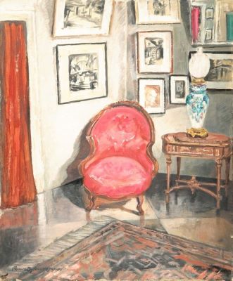 pictură de șevalet - Wepper, Mina Byck; Interior