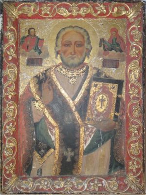 icoană - Zboroschi, Vasile; Sf. Nicolae