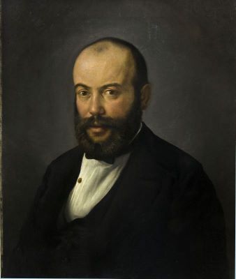 pictură de șevalet - Rosenthal, Constantin Daniel; Portretul Bancherului Davicion Bally