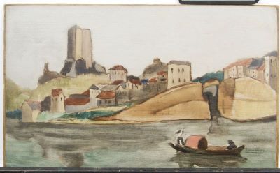 pictură de șevalet - Eleutheriade, Micaela; Luzéche - Franța