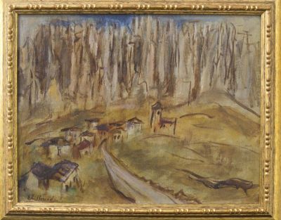 pictură de șevalet - Eleutheriade, Micaela; Arida Castilie