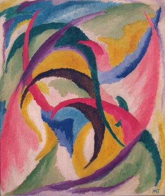 pictură de șevalet - Mattis-Teutsch, Hans; Flori sufletești