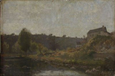 pictură de șevalet - Daubigny, Charles François; Peisaj
