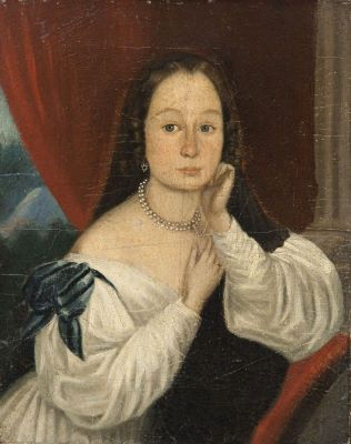 pictură de șevalet - Rosenthal, Constantin Daniel; Portretul doamnei arhitect Wagner
