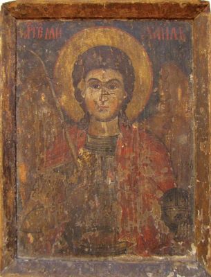 icoană - Popa Ivan sau Nistor Dascălul; Arhanghelul Mihail