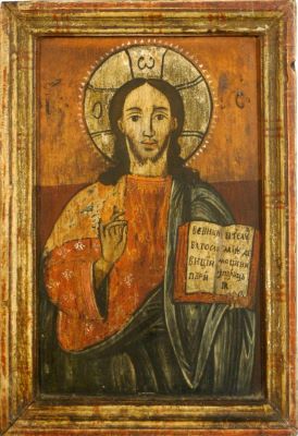 icoană - Popa Nicolae; Iisus Hristos Pantocrator