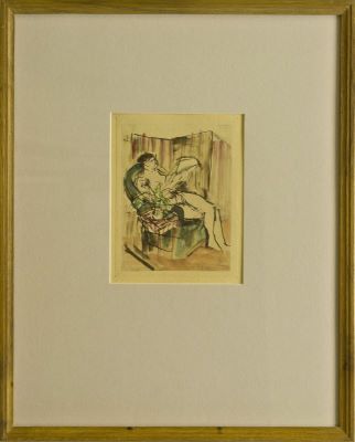 Grafică - Pallady, Theodor; Nud