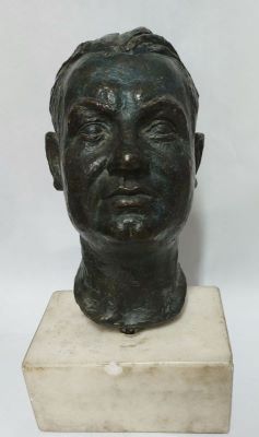 Ronde- bosse - Caragea, Boris; Cap de bărbat (Grigore Roșu?)