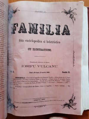 Coligat - Vulcan, Iosif; Familia Fóia enciclopedică și beletristică cu ilustrațiuni