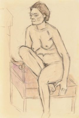 Desen - Pallady, Theodor; Nud