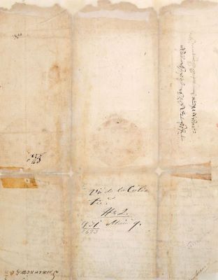 Manuscris - Hrisov emis în cancelaria domnitorului Țării Românești, Radu Mihnea, caligrafiat de Stanciul, la data de 9 mai 1623; Hrisov
