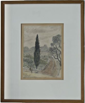 Grafică - Pallady, Theodor; Peisaj