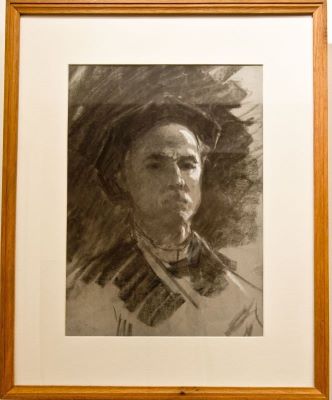 Grafică - Grigorescu, Nicolae; Autoportret
