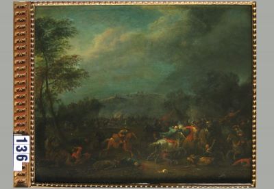 Pictură de șevalet - Breydel, Karel; In luptă. Pandant: Încăierare într-un defileu