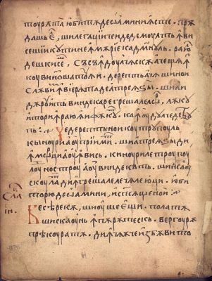 Manuscris; [Octoih mic]