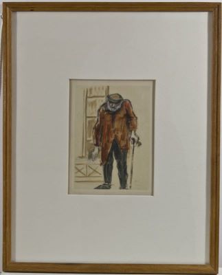 Grafică - Pallady, Theodor; Bătrân