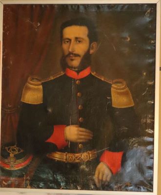 Pictură de șevalet - Chladek, Anton; Căpitanul Vilhelm Theodor