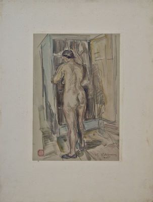 Grafică - Petrașcu, Gheorghe; Nud