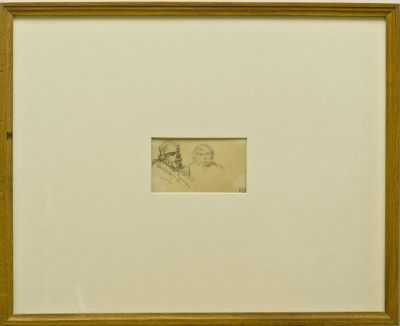 Grafică - Grigorescu, Nicolae; Capete de evrei