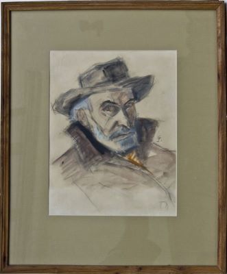 Grafică - Pallady, Theodor; Autoportret