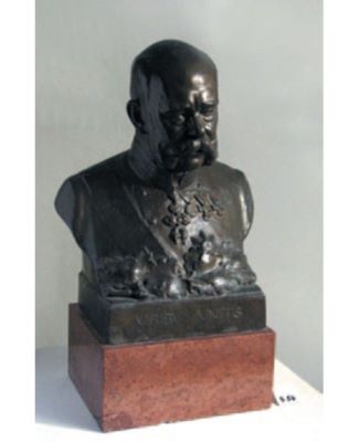 Bust - anonim; Împăratul Franz Joseph I