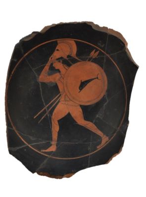 Vase cu figuri roșii - Kachrylion (olarul); Hermaios (pictorul).; Cupă