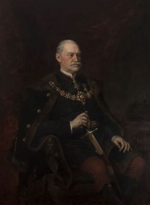 Pictură de șevalet - Vastagh, Gyorgy; Portretul lui Ormós Zsigmond