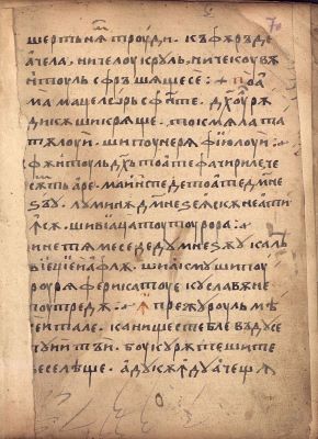 Manuscris; [Octoih mic]