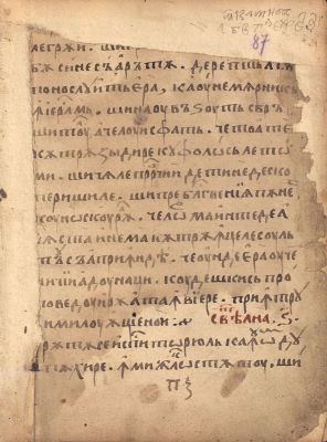Manuscris; [Octoih mic]