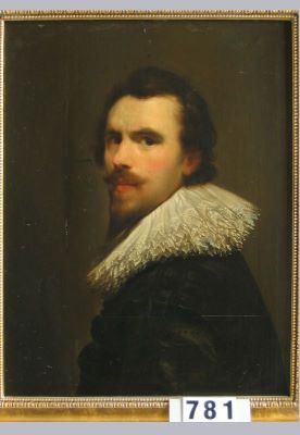Pictură de șevalet - Mijtens cel Bătrân, Daniël (în Reg. Inv.: Meytens, Daniel); Autoportret