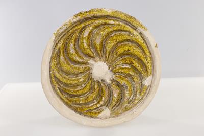 Disc ceramic decorativ