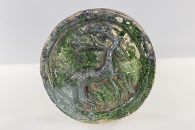 Disc ceramic decorativ