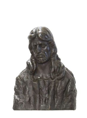 Ronde-bosse - Romulus Ladea; Bust de bărbat