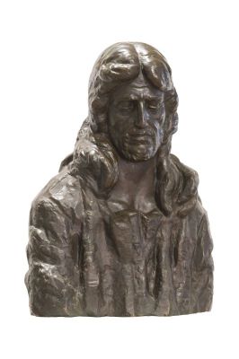 Ronde-bosse - Romulus Ladea; Bust de bărbat