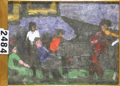 Pictură de șevalet - Țuculescu, Ion; Concert de pian
