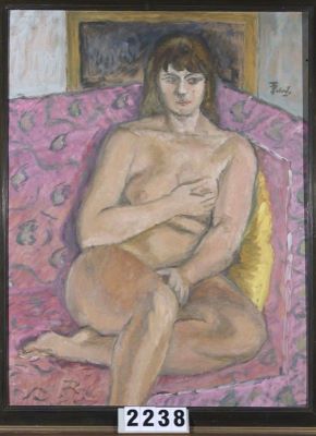 Pictură de șevalet - Pallady, Theodor; Nud de femeie