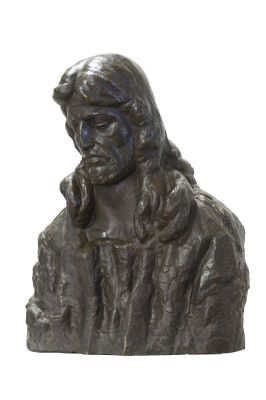Ronde-bosse - Romulus Ladea; Bust de bărbat