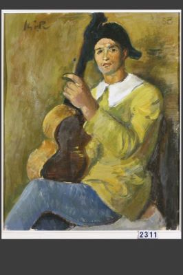 pictură de șevalet - Iser, Iosif; Arlechin