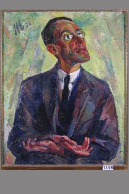 pictură de șevalet - Eder, Hans; Pictorul Fritz Kimm
