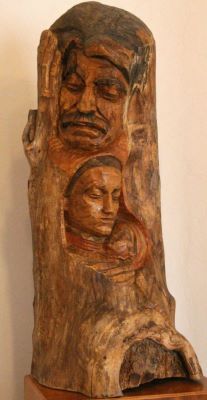 altorelief - Szervátiusz, Jenő; Autoportret