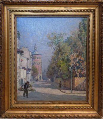pictură de șevalet - Mützner, Samuel; Foișorul de Foc