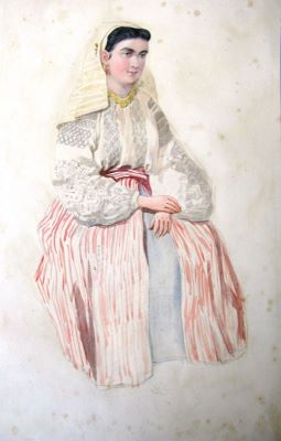 desen - Szathmári, Carol Popp de; Țărancă din Vâlcea