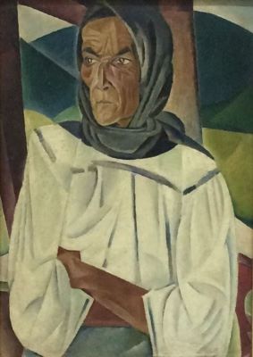Pictură de șevalet - Grossman Bulighin (Bulyghin), Nadia; Răzeșoaica