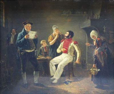 Tablou - Coene, Jean Henri de; Scenă de gen