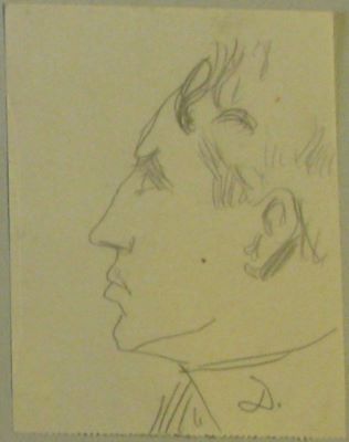 Desen - Dimitrescu, Ștefan; Portret de bărbat