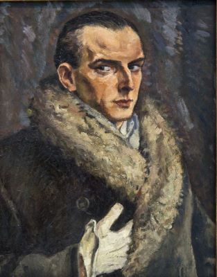 Pictură de șevalet - Bunescu, Marius; Scriitorul Ștefan Nenițescu