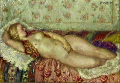 Pictură de șevalet - Ionescu Sin (aia), Gheorghe; Nud