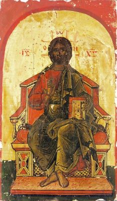 icoană; Iisus-Hristos