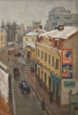 tablou - Moscu, Adina Paula; Strada Clemenței