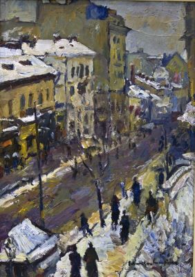 Pictură de șevalet - Schweitzer Cumpăna, Rudolf; Calea Griviței